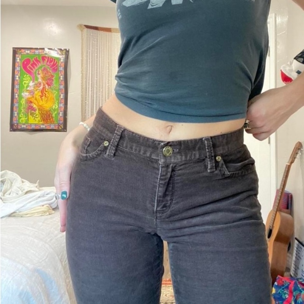 Vintage Brown corduroy kick flare
Talbot jeans